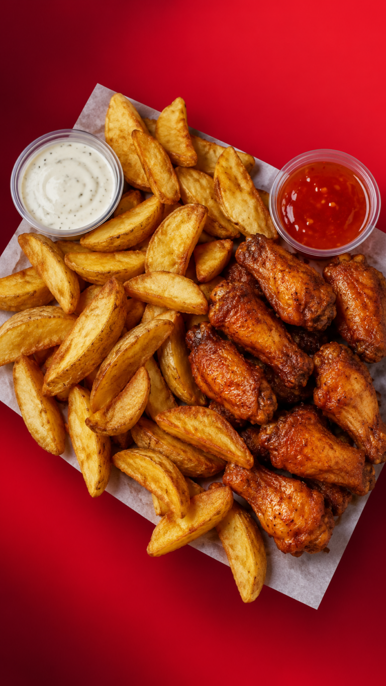 Wings & Wedges Combo